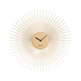 Ρολόι Τοίχου KA5817GD Peony D.45cm Gold Karlsson Μέταλλο