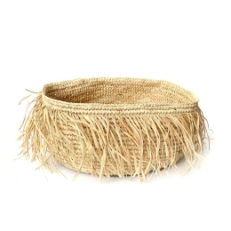 Καλάθι The Raffia Bowl MADA031N 30x22 Natural Bazar Bizar Raffia