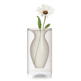 Βάζο Esmeralda 149003 24cm Clear  Philippi Γυαλί
