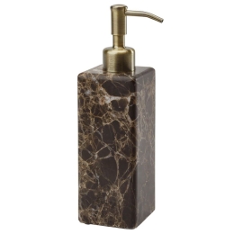 Δοχείο Κρεμοσάπουνου Hammam HAMDIS-01 Small Brown Aquanova Πέτρα