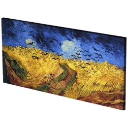 Πίνακας Σε Καμβά LH02 115x55cm Multi Οριζόντιοι Καμβάς