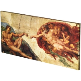 Πίνακας Σε Καμβά LH19 115x55cm Multi Οριζόντιοι Καμβάς