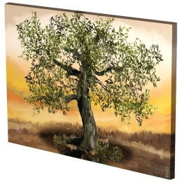 Πίνακας Σε Καμβά MH53 60x80cm Multi Οριζόντιοι Καμβάς