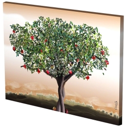 Πίνακας Σε Καμβά MH57 60x80cm Multi Οριζόντιοι Καμβάς