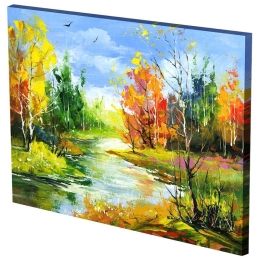 Πίνακας Σε Καμβά MH94 60x80cm Multi Οριζόντιοι Καμβάς