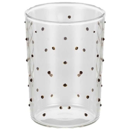Ποτήρι Ουίσκι Polar Dots 217008 Φ7,6cm Η10.2cm Clear Philippi Γυαλί