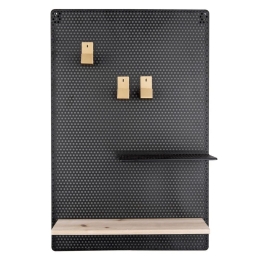 Ραφιέρα Τοίχου PT3442BK 52,5x34,5x10,5cm Black Present Time