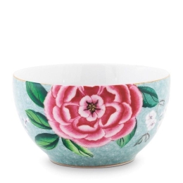 Μπωλ Πορσελάνινο 51003110 Blushing Birds 9,5cm Blue Pip Studio Πορσελάνη