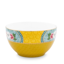 Μπωλ Πορσελάνινο 51003137 Star Flower 9,5cm Yellow Pip Studio Πορσελάνη