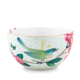 Μπωλ Πορσελάνινο 51003113 Blushing Birds 12cm White Pip Studio Πορσελάνη