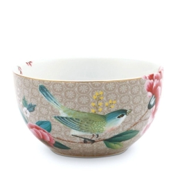 Μπωλ Πορσελάνινο 51003123 Blushing Birds 12cm Khaki Pip Studio Πορσελάνη