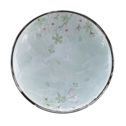 Πιάτο Cosmos 7801 D19,5cm Green Tokyo Design Πορσελάνη