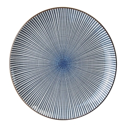 Πιάτο Sendan Tokusa 2572 D15,5cm Blue Tokyo Design Porcelain