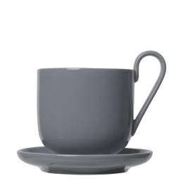 Φλυτζάνια Καφέ Ro 64010 (Σετ 2τμχ) 290ml Sharkskin Blomus Πορσελάνη