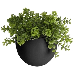 Κασπώ Κεραμικό PT3382BK 14,5x9,8cm Black Present Time Κεραμικό