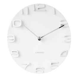 Ρολόι Τοίχου On The Edge KA5311WH Φ42cm White Karlsson ABS