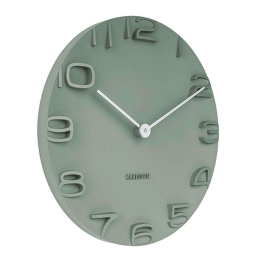 Ρολόι Τοίχου On The Edge KA5311GR  Φ42cm Green Karlsson ABS