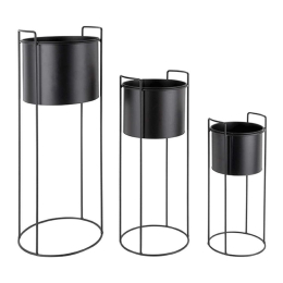 Κασπώ Essence (Σετ 3Τμχ) PT3698BK Black Present Time Μέταλλο