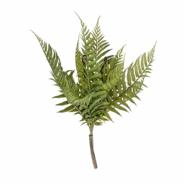 Τεχνητό Φυτό Fern Bush PT3652 30,5x30,5x42,5cm Green Present Time Πλαστικό
