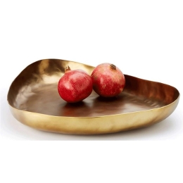 Μπωλ Διακοσμητικό Roma 238027 Φ40cm Gold Philippi Αλουμίνιο