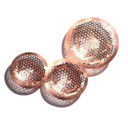 Διακοσμητικό Μπωλ Push Trio PT-C 13x21cm Copper Fundamental Μέταλλο