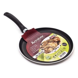 Κρεπιέρα Αντικολλητική 02.51.28 Φ28cm Black Keystone 28cm Αλουμίνιο