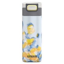Μπουκάλι Θερμός Etna Jungle Sunrise 11-01031 500ml White-Yellow Kambukka Ανοξείδωτο Ατσάλι