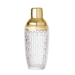 Σέικερ Cocktail 32114522 385ml Clear-Gold Bloomingville Μέταλλο,Γυαλί