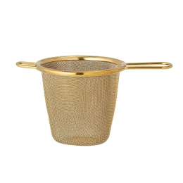 Σουρωτήρι Τσαγιού Thesi 82048921 13,5x7x7cm Gold Bloomingville Ανοξείδωτο Ατσάλι