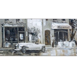 Πίνακας Σε Καμβά LH81 115x55cm Multi Οριζόντιοι Καμβάς