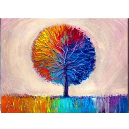 Πίνακας Σε Καμβά MH121 60x80cm Multi Οριζόντιοι Καμβάς