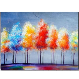 Πίνακας Σε Καμβά MH122 60x80cm Multi Οριζόντιοι Καμβάς
