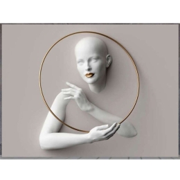 Πίνακας Σε Καμβά MH126 60x80cm Multi Οριζόντιοι Καμβάς