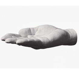 Κρεμάστρα Τοίχου Χέρι HAROF 10,2x6,4x17,8cm White Areaware