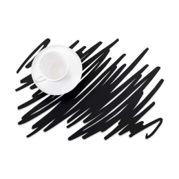 Σουπλά Scratch 99166 49,04x31,75cm Black MoMA Σιλικόνη