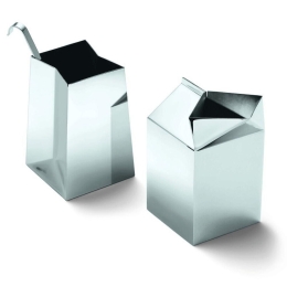 Γαλατιέρα - Ζαχαριέρα Butler (Σετ 3Τμχ) 181005 5x5x7,6cm Inox Philippi Ανοξείδωτο Ατσάλι