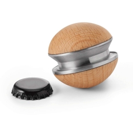 Ανοιχτήρι Boule 353017 5cm Natural-Inox Philippi Ατσάλι,Ξύλο