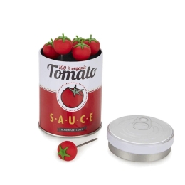 Πιρουνάκια Για Σνακ Tomato 27302 7x7x10cm Multi Balvi Ανοξείδωτο Ατσάλι
