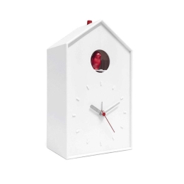 Ρολόι Τοίχου Cucu 26802 22,8x13,1x8cm White-Red Balvi ABS
