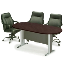 Τραπέζι Συνεδρίου Oval ΕΟ131,3 Wenge 240x120cm