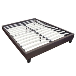 Υπόστρωμα-Κρεβάτι Wilton (Για Στρώμα 160x200cm) Ε2015,2LB 167x211x29cm Pu K/D Dark Brown Διπλό