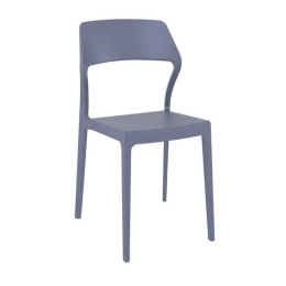 Καρέκλα Snow Dark Grey 20-0158 Siesta