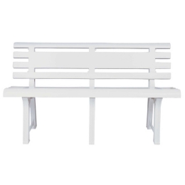Παγκάκι Flora 02-0008 146X73X30cm Siesta Τριθέσιος