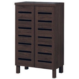 Παπουτσοθήκη 2 Πόρτες Wenge 39-0036 60Χ33Χ87cm Μελαμίνη