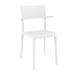 Πολυθρόνα Plus White 20-0150 Siesta