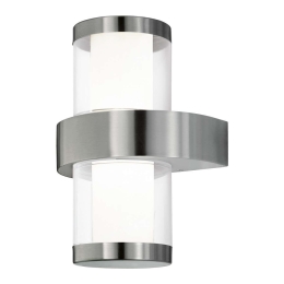 Φωτιστικό Τοίχου Led Ανοξείδωτο Ατσάλι Beverly 1 94799 Eglo