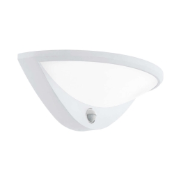 Φωτιστικό Τοίχου Led Με Αισθητήρα Λευκό Belcreda 97311 Eglo