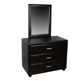 Τουαλετα Με Καθρεπτη Jazz Pu Καφε Hm534.01 97X53.5X159 cm