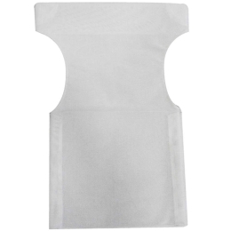 Μαξιλάρι Καρέκλας Σκηνοθέτη Torino 18.0001 58x45x79cm Textline Ecru Zita Plus