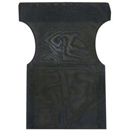 Μαξιλάρι Καρέκλας Σκηνοθέτη Torino 18.0013 58x45x79cm Textline Black Zita Plus